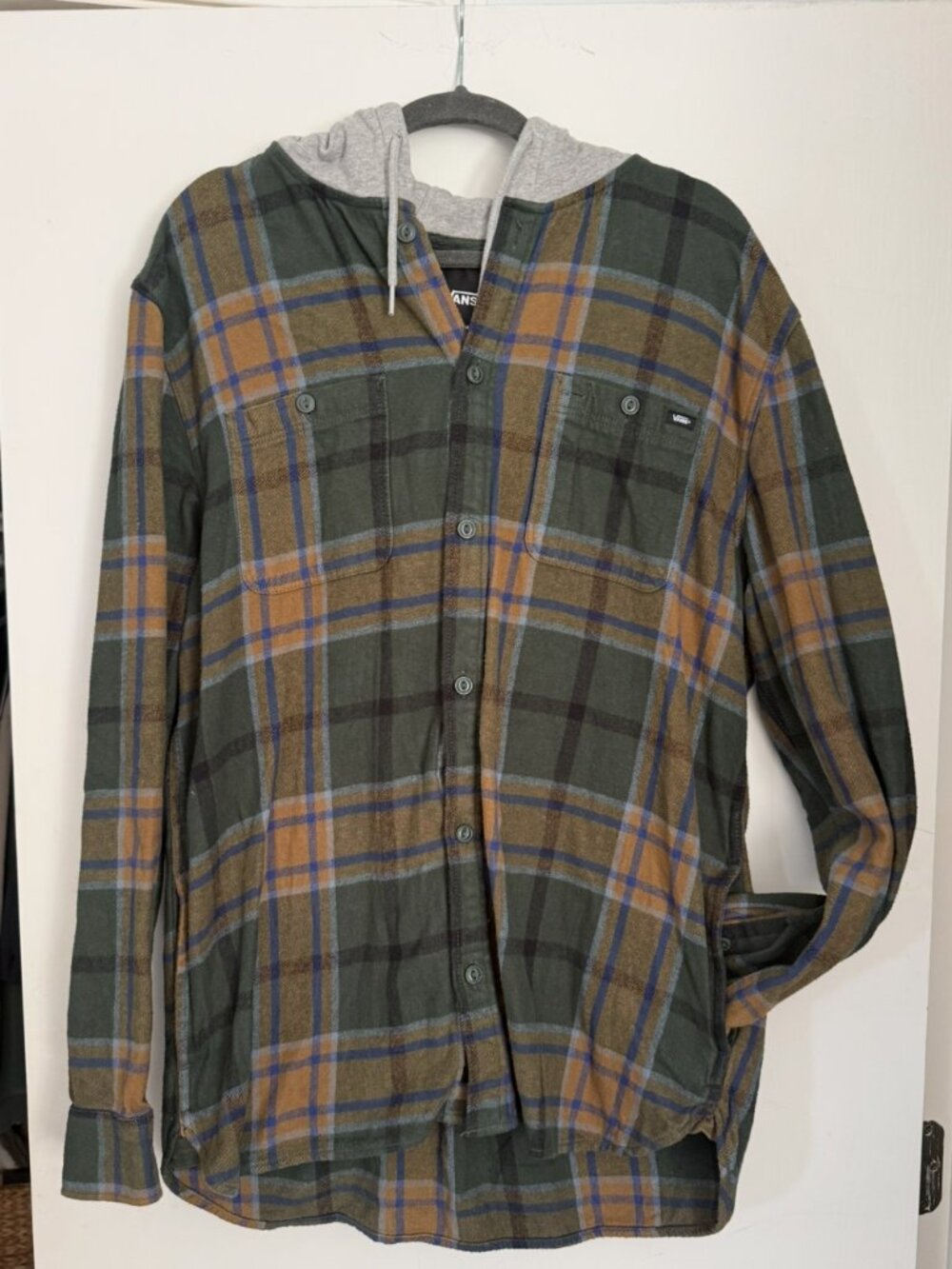 Vans Flannel Hoodie